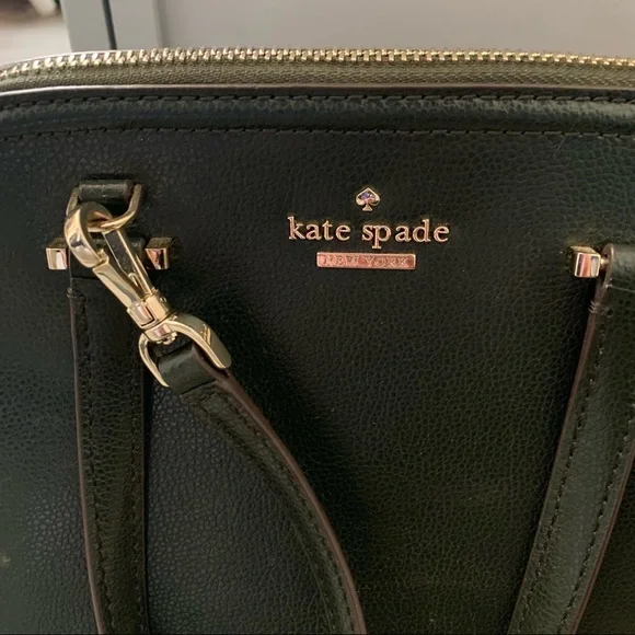 Kate Spade Dark Green Patterson Drive Dome
Satchel Crossbody Leather Bag - Picture 2 of 8